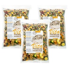 비타프리미엄 햄스터사료, 3개, 650g 3개, 700g