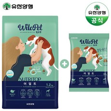 유한양행 윌로펫 뉴트리탑 어덜트 1.2kg 강아지 소프트 사료 + 사은품, 정품-소프트 성견 사료(1~7세) +(사은품), 1개 - 윌로펫헬시포뮬러강아지사료