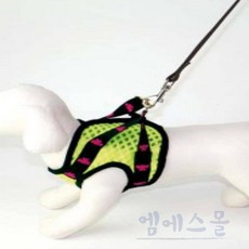 엠에스몰 하네스 연두 중형견하네스 소형견하네스