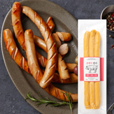 커스텀잇 부쳐스랩 수제소세지 육즙가득 무첨가 한돈 클래식 윈너, 5개, 225g