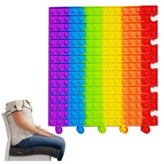 방석 특대 퍼즐 레인보우 30cm 푸쉬팝 버블 피젯 푸시팝 보드게임 뽁뽁이 어린이날선물