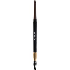 Revlon ColorStay 아이브로우 펜슬(스풀리 브러쉬 포함) 워터프루프 롱웨어링 퍼펙트 브로우를 위한 앵글 팁 적용자(220), 단일옵션, 단일옵션