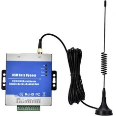 PLLO GSM 게이트 오프너 RTU5025 무선 원격 오프너 운영자 차고 문 접근 컨트롤러 제어 문 차고용 리모컨 릴레이 스위치, PLLO GSM 게이트 오프너, RTU5025 무선 원