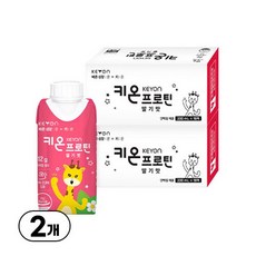 함소아 어린이 단백질 음료 키온 프로틴, 200ml, 4개, 딸기맛