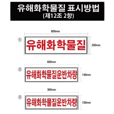 위험물스티커