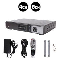 dvr 녹화기 FULL HD 4채널/8채(HDD미포함), 이지피지 4채널, 1개 - 4chdvr