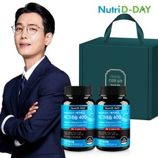 메가렉스 마그네슘400 90정 2개입 선물세트, 90개