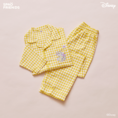 스파오체크잠옷