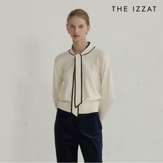 (백화점 상품) (더아이잗) 배색 타이넥 풀오버 니트 IPAP1PO571 2963069