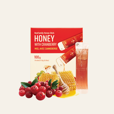 비패밀리 캐나다산 크랜베리 허니스틱 꿀스틱, 100g(10스틱), 옵션, 1개