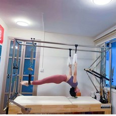 체어 리포머 소도구 케어 스프링보드 기구 필라테스, 투 인원 침대 (오크)