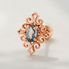 14k아쿠아마린귀걸이