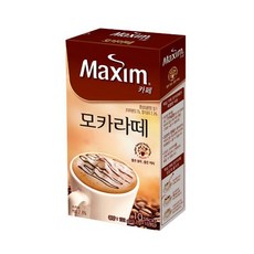 맥심 카페 모카라떼 10T 동서shop 캠핑필수품 탕비실 사무실간식 완내스, 13.2g, 10개입, 6개