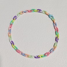 유색보석체인목걸이