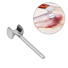 알루미늄 (미트 해머 A타입 소형) 스텐 19.5cm 고기 돈까스 망치 다지기 연육기 햄머 절단기 자르기 깍기, 1개