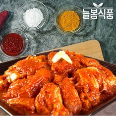 늘봄식품 국산닭 춘천담은 한마리닭갈비 1kg+1kg 면사리2개증정, 제품선택