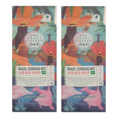 피코크 브라질 세라도 엔와이투 1kg, 2개