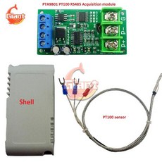 12V PT100 무드미터 RTD 변환기 RS485 Modbus Rtu 온도 센서 20, 1개