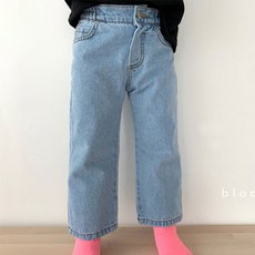 블랙빈 182번청바지 주니어 봄 일자 데님 바지