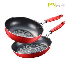 PN풍년 샤르텐 다이아몬드 프라이팬/궁중팬 22/26/28/30/32Cm 5중 다아이몬드 넌스틱코팅, 1개