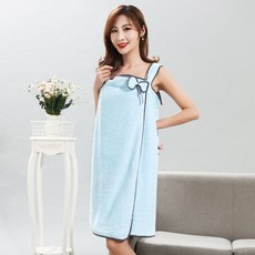 극세사 목욕 타월 코랄 융 리본 목욕 타월, A4, 1개