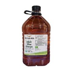 드니그리스 유기농 화이트 와인 식초, 3개, 5L