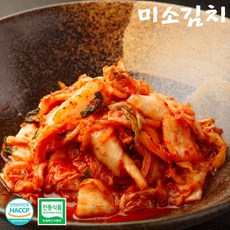 미소김치 국산재료 썰은 배추김치 맛김치 5kg, 1개