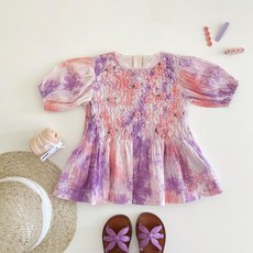 봉주르다이어리블라우스