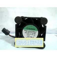 [해외] 기존 PMD1204PQBXA 12 V 6.8 W 4028 1U2U 서버 냉각 팬, 상세내용표시, WHITE