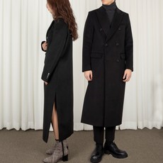 프리미엄 울 도깨비 공유 트임 절개 더블 롱롱코트 4size
