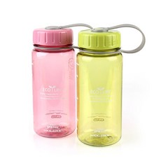락앤락 휴대용 에코 슬림 물병 400ml, 02.그린, 1개