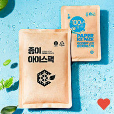 캠핑 백 종이 아이스팩 미니 50개 묶음 판매