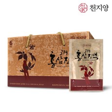 천지양 6년근 고려홍삼진액 50ml 30포(1개월분) 선물세트, 1박스