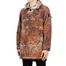 스톤아일랜드 19FW 스톤 와펜 페인트블 카모 아노락 711PA V0070