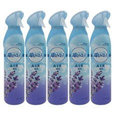 페브리즈 에어 공기탈취제 바닐라 라벤더의 포근함, 275g, 5개