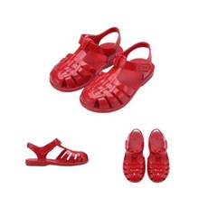 이고르 백 클라시카 키즈 여아 남아 공용 젤리슈즈 여름샌들 IGSDJ1J2 by 트래 글로스 레드 유광