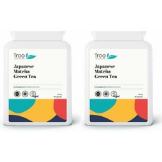 Troo Health Care Japanese Matcha Green Tea 트루 헬스 케어 말차 그린티 500mg 60캡슐 2팩