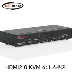 [ 네트웍장비 인터넷장비 네트워크용품 ]_PN_HDMI 2.0 KVM 4대1 스위치(USB)_dlrhd_K/W:디지털/가전_종합