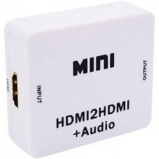 [독일직송] HDMI + 오디오 컨버터 1080p R/L 디지털 에서 아날로그 블루레이 DVD 플레이어 X 박스 하, 단일옵션