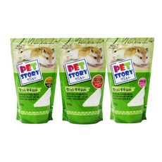 (5 세트) 딸기 펫스토리 햄스터 500g 목욕 모래, 5개