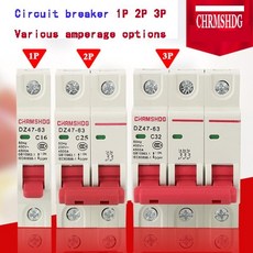 가스밸브 조절기 차단기 중간밸브 CHRMSHDG DZ4763 1P 2P 3P 6A 10A 16A 20A 2, 7.1pole - 40A, 1개