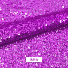 오직구 3MM 반짝이천 재료 밀망 사 난편 결혼기념일 장식 무대 배경천 드레스 테이블보, （쌀값 반 ）연보라