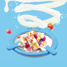가정용 미니 철판 아이스크림 만들기 여름 아이 간식, 상품선택, 2-아이스메이커-핑크, 1개