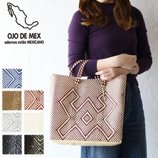 OJO DE MEX 오호 데 멕스 매력 첨부 [중 사이즈] Plastico cago tote