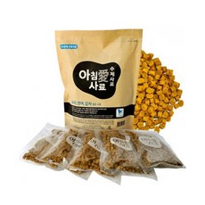 아침애사료 오리 연어 감자 수제사료, 1kg, 1개