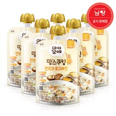 아이꼬야 맘스쿠킹 레토르트 이유식, 전복과표고버섯, 100g, 6개 - 아이꼬야맘스쿠킹