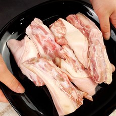 [식품의즐거움] 12시간 숙성 국내산 돼지고기 돈꼬리 500g, 1개