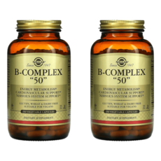 솔가 비타민B 비콤플렉스 50 250캡슐 2개 티아민 리보플라빈 B Complex