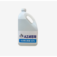 가성소다4.5% 4L NaOH 수산화나트륨 기름때제거 찌든때제거 하수구막힘, 1개