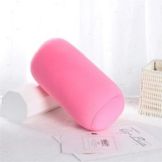 여행용 원통형 베개 마이크로 미니 다시 쿠션 롤 바디 머리 편리한 여행 침대 거실 소파 장식